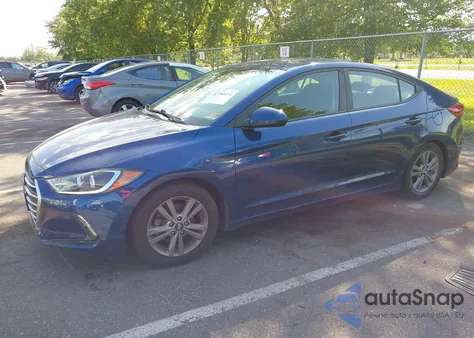 2017 Hyundai Elantra Value Edition из США, поврежденный, VIN 5NPD84LF6HH153563